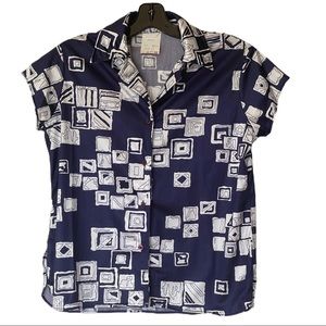 Vintage 70’s Lady Manhattan Short Sleeve Shirt